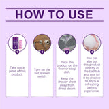 Rose Lavender Aromatherapy Shower Steamers Tablets Home Spa Relax Body Mental Relaxation Bath Products Shower Steamers Tablets