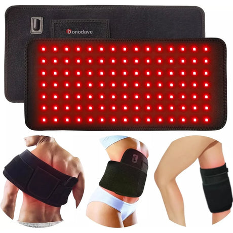 Infrared LED Light Medical Service Beauty Devices for Face and Body Back Knee Hands Feet Relief Portable Heat Pad