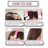 Hair Rollers Volumizing Curlers Root Clips Fluffy Instant Bang Heatless Hair Curler No Heat Styling Tool