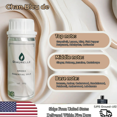 DIAURELLE 100mL Aroma Diffuser Essential Oils 8-Times Concentrated Essence Perfume Flavoring Home Fragrance Air Freshener