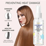 GSWP Coconut Milk Leave-In Conditioner Spray Long-Lasting Fragrance, Oil Control, and Volume, Deep Nourishment. 100/200ml