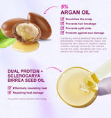 PURC Heat Protectant Spray Coconut Oil Frizz Control & Shine for All Hair Types Thermal Protection up to 470°F Hair Care
