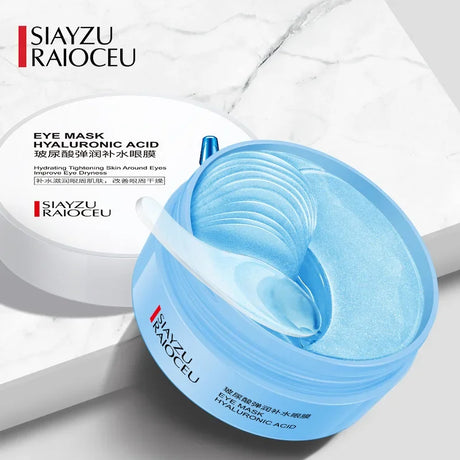 60Pcs Hyaluronic Acid Crystal Collagen Eye Mask Anti Dark Circles Remove Eye Bagsmoisturizing Firming Eye Patches Skin Care