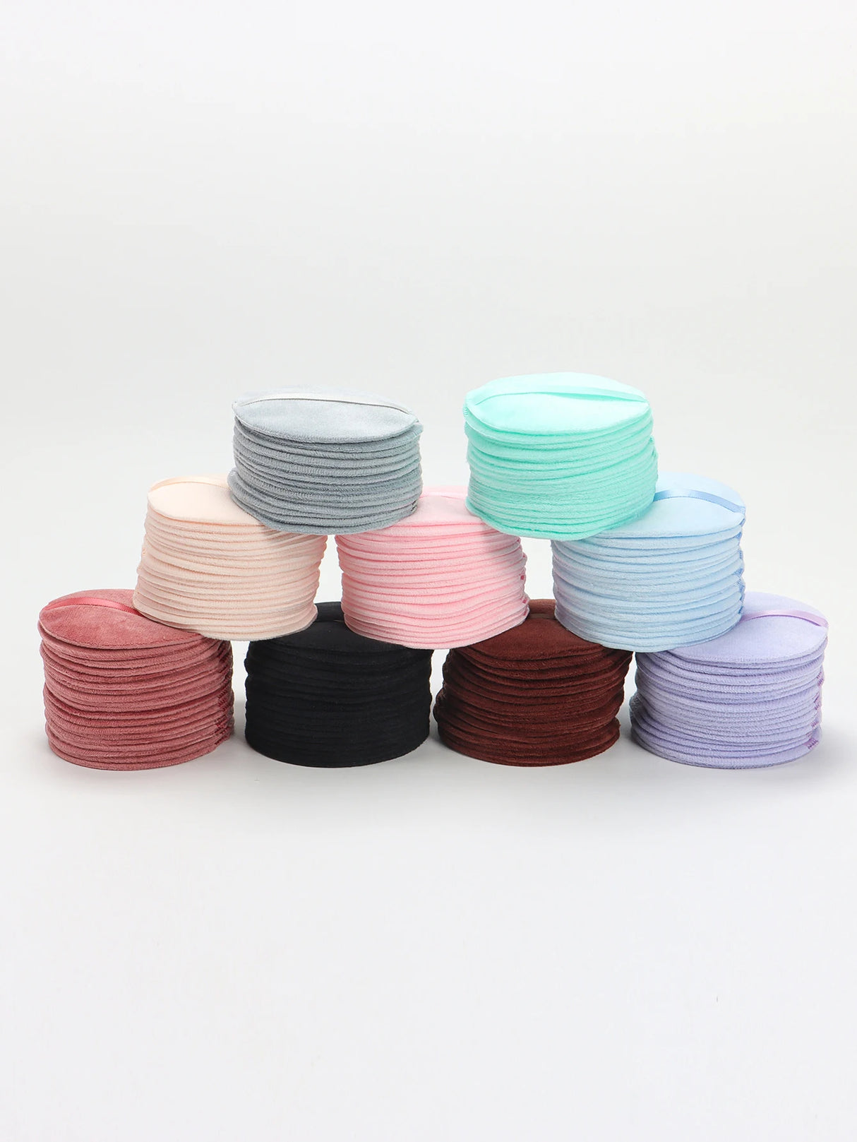 10Pcs Makeup Remover Pads Can Be Soaked in Water and Can Be Removed with Facial Makeup It Can Also Be Used with Makeup Remover.