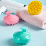 Silicone Scalp Massage Comb - Soft PE Bristles Shampoo Brush for Deep Cleansing, Home SPA & Bath Brush