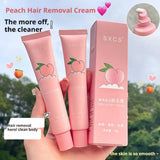 Honey peach Hair removal cream  Hair Growth Inhibitor Gentle Fast Painless Hair removal for Arm Armpit Legs Intimate Areas