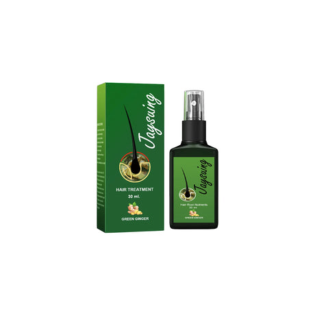 Ginger Hair Growth Oil Dense Regrowth Prevent Baldness Repair Dry Frizzy Damage Hair Roots Nourish Massage Scalp Treatment Serum