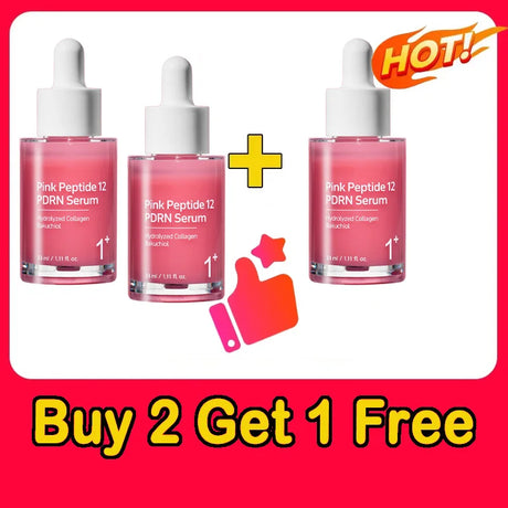 Facial care E-s-s-e-n-c-e Delicate and moisturizing Skin. Pink Peptide Hydrolyzed Collagen pdrn E-s-s-e-n-c-e