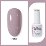Clou Beaute 15ml HEMA TPO FREE Gel Nail Polish Bright Dark Army Green Gel Lacquer Semi Permanent Art Organic  Nail Gel Varnish