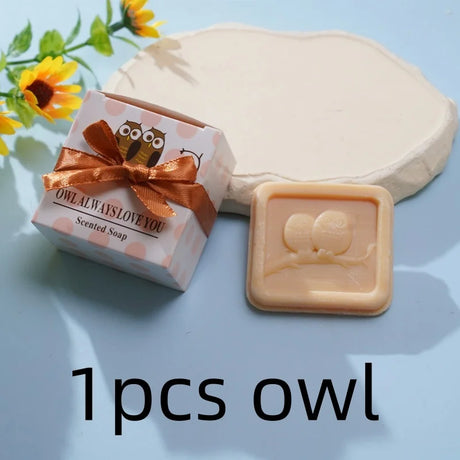 Handmade Love Heart shaped Design Bath Soap Wedding Party Love Gift Soapy Favor Valentine Gift Hand Soap