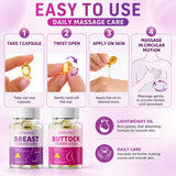 Breast Buttock Enlargement Massage Oil Capsules, Women Body Curve Enhancer, Hip Breast Firming Plumping Serum, Fuller Shape 30pc