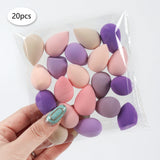 10/20/30/50/100Pcs Mini Makeup Sponge, Expands When Exposed to Water, Suitable for All Skin Types