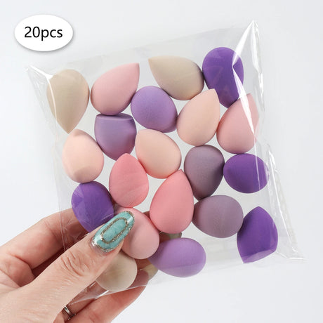 10/20/30/50/100Pcs Mini Makeup Sponge, Expands When Exposed to Water, Suitable for All Skin Types