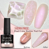 PUENTE 7.5ML Nude Shade Moonlight Cat Magnetic Gel Nail Polish Ultra-Bright Cat Eye Soak Off UV Semi-Permanent Varnish Manicure