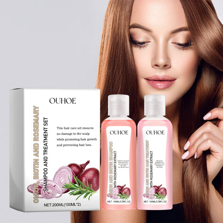 Biotin Rosemary Shampoo Care Set Shampoo Conditioner For All Hair Types Hair Shampoo Paraben Free Healthy Hair Care Gift
