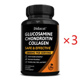 Chondroitin Glucosamine Collagen Capsules for Knee, Joint Health, Bone Quickly Nutrition Supplement
