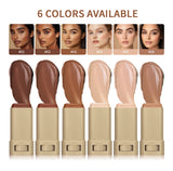 Tinted Moisturizer Balm Foundation Stick Lightweight Hydrating Sheer Coverage Natural Radiant Glow Portable Daily Face Makeup Cosmetic