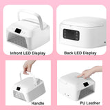 71 LEDs UV Nail Lamp Large Space Nail Dryer with Hand Pillow Smart Sensor 72 W Professional UV Lamp For Nails Manicure Pedicure
