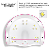 Gel Nail Polish Kit With UV Nail Lamp Electric Nail Drill Machine Soak OFF Gel Nail Kit Base&Top Coat Gel Polish Nail Tools Set