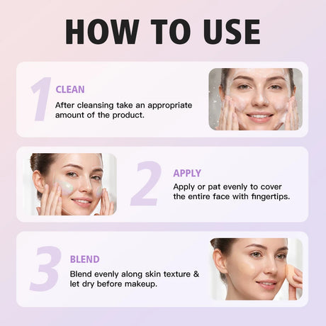 3-in-1 Primer SPF 50 Color Correcting Isolation Cream Oil Control Moisturizing Face Makeup Base Blur Pores Even Skin Tone Radian