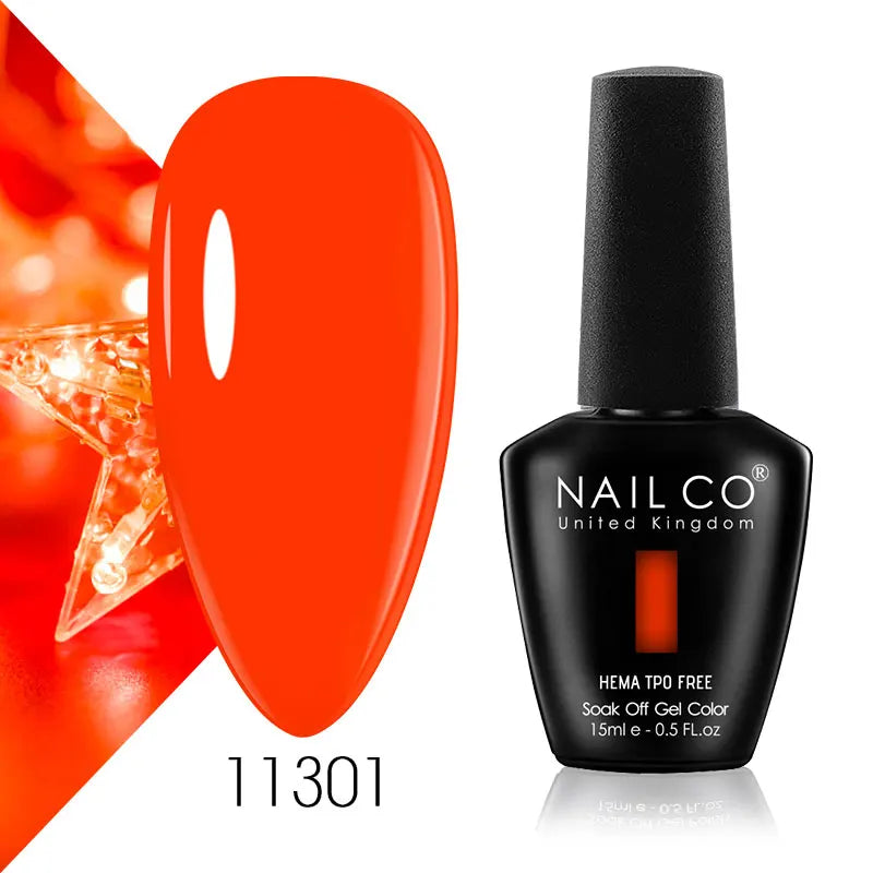 NAILCO 15ml HEMA FREE TPO FREE Top Base Coat Nail Gel Polish Supplies Vernis Semi Permanent Nail Art Manicure Gel Ongle UV Nails