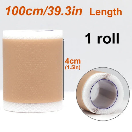 Silicone Scar Sheets - Reusable Scar Tape for Keloid, C-Section, Surgery, Burn, Acne - Waterproof, Hypoallergenic, Latex-Free