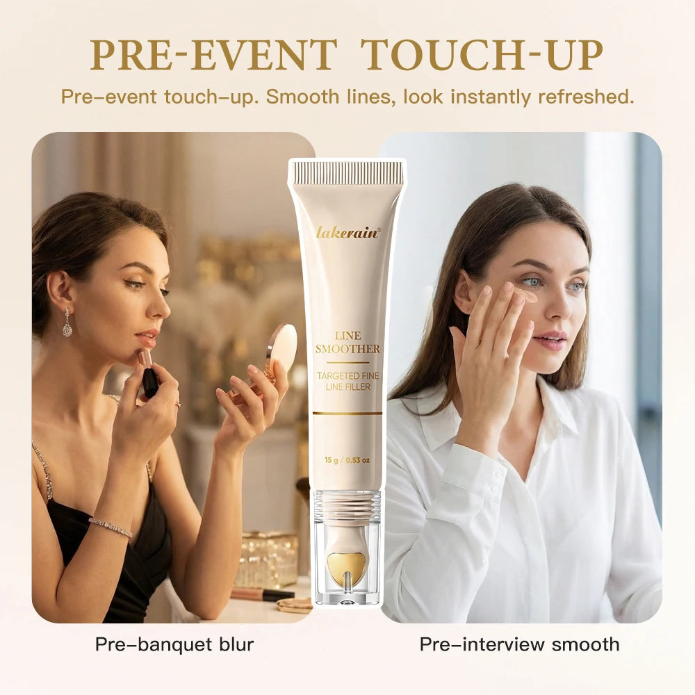 Smooth Fine Line Primer Soften Fine Lines Pores Natural Matte Finish Improve Dull Skin Deeply Hydration Silky Lightweight Primer