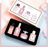 Brand Perfume Women Gift Box Four Piece Set Plant Floral Scent Pheromone Lasting Fragrance Exudes Feminine Charm духи женские