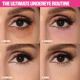 2 Colors Easy Bake Loose Powder Brightening Correcting Duo LongLasting Oil Control Natural Face Waterproof BrighTening Makeup