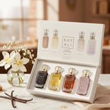 4*10ml KAYALI Unisex Perfume Set Long Lasting Fresh Mild Elegant Floral Fruity Musk Natural Fragrance Four Scents Vanilla Royale