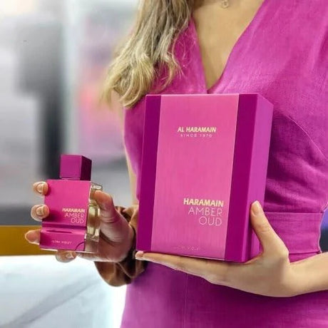 Al Haramain Amber Oud Ultra Violet - Arabian Perfume for Women - Long Lasting Fragrance - Arabic Perfume - Eau De Parfum - 2 oz