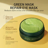 60pcs/120pcs Avocado Golden Collagen Eye Mask Anti Dark Circles Removal Eye Bags Moisturizing Firming Eye Patches Skin Care