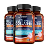 Multi Collagen Peptides Capsules - Supports Skin, Hair, Joint Health, Promote Collagen Production, Delay Aging,Enhances Immunity