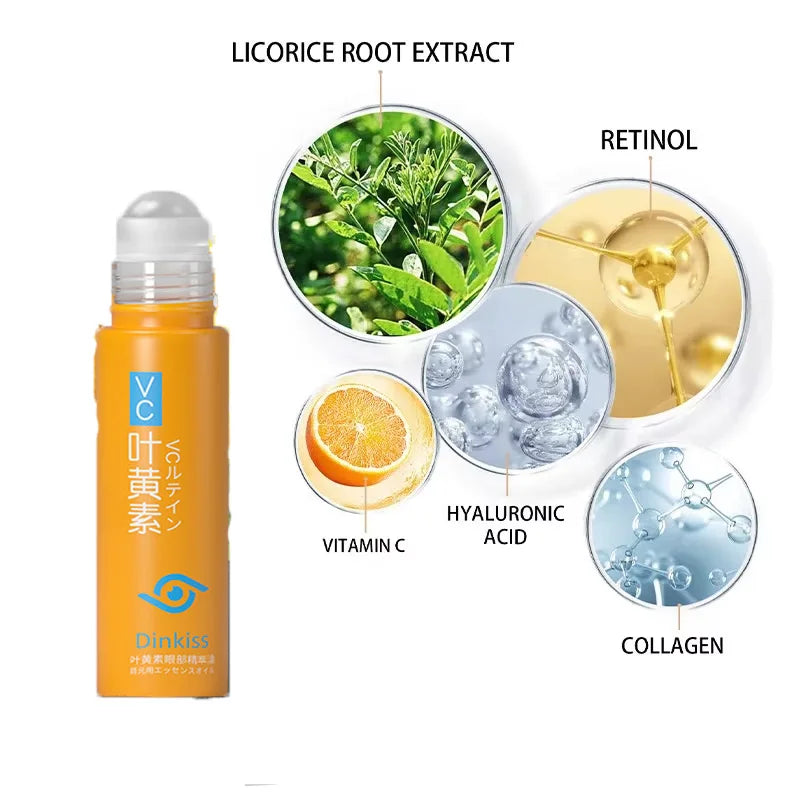 Anti Dark Circle Eye Serum Oil Retinol Anti Wrinkle Firming Lift Skin Remove Eyes Bag Fade Fine Line Whitening Brighten Eye Care