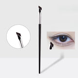 Upgrade Blade Eyeliner Brush Ultra Thin Fine Angle Flat Eyebrow Brush Under The Eye Makeup Brushes Precise Detail Brush White