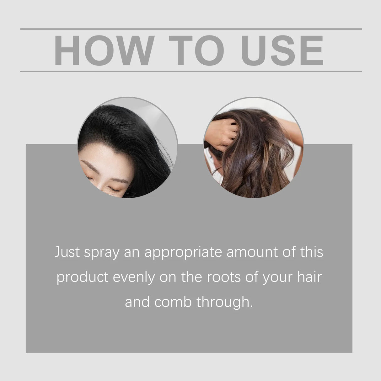 Dry Hair Shampoo Spray Oil Control Anti-Frizz Non-Greasy Volumizing Hair Deep Moisturizing Refreshing Hair Care Shampoo Spray