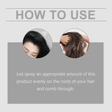 Dry Hair Shampoo Spray Oil Control Anti-Frizz Non-Greasy Volumizing Hair Deep Moisturizing Refreshing Hair Care Shampoo Spray