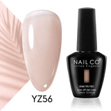NAILCO 15ml HEMA FREE TPO FREE Top Base Coat Nail Gel Polish Supplies Vernis Semi Permanent Nail Art Manicure Gel Ongle UV Nails