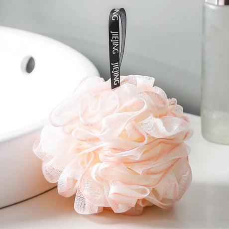 Soft Mesh Bath Sponge Balls Body Cleaner Exfoliating Scrubbers Bath Ball Nylon Cleaning Brushes Shower Puff High-End Bath Flower