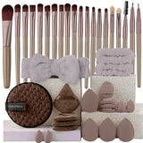 20PCS Eye Shadow Makeup Brush Set Concealer Brush Eye Cosmetic Soft Bristles Eyebrow Eyeliner Brush Portable Beauty Makeup Tools