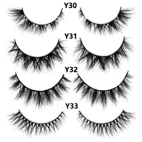 Half Lashes Mink Eyelashes Fluffy Soft False Eyelashes Wispy Cross Mink Eye Lashes Natural Short Mink Eyelash Extension Makeup