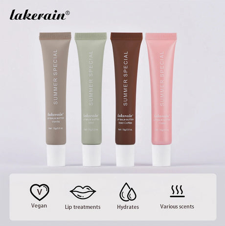 Mirror Lip Balm Butter Set Deep Moisturizing Lip Glaze Gross Smoothing Color Lips Oil Long Lasting Nourishing Lip Care Cosmetics