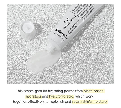 345 Relief Cream Comprehensive solution to skin problems Anti-sugar and antioxidant Brightening skin Improving acne marks Moistu
