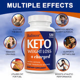 Keto Capsules, Appetite Suppressant, Support Daily Metabolism, Body Management, Detox, Energy & Immune System Wellness