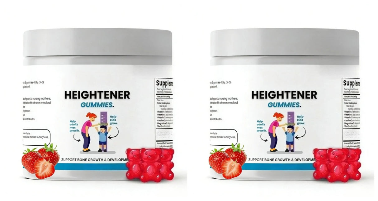 Bone Health Capsules Gummies Natural Height Growth Supplement for Kids Teens and Adults To Increase Bone Strength 60 Capsules