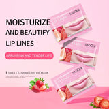 3/5/10/20/30pcs Pink Moisturizing Lips Mask Nourishing Hydrating Crystal Collagen Gel Lip Patches Lip Plumper Sexy Lip Skin Care