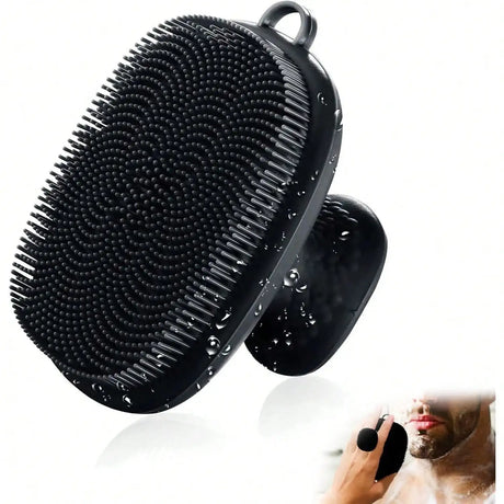 Face Scrubber, Silicone Face Scrubber For Men Facial Cleansing Brush Silicone Face Wash Brush Manual Waterproof Cleansing Skin Care Face Brushes For Exfoliating