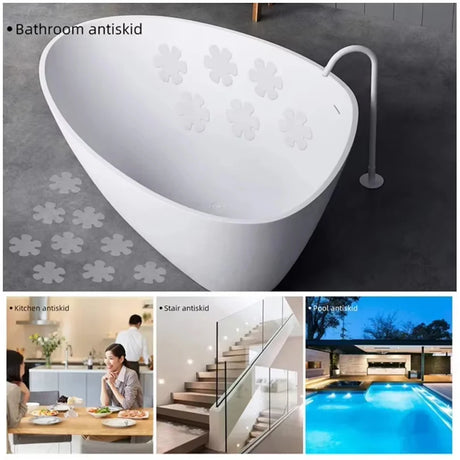 Safety Strips Non Slip Bath Tub Shower Stickers Bathroom Anti Slip Tapes Prevent Slipping Grips for Pool Floor Stairs Ladders