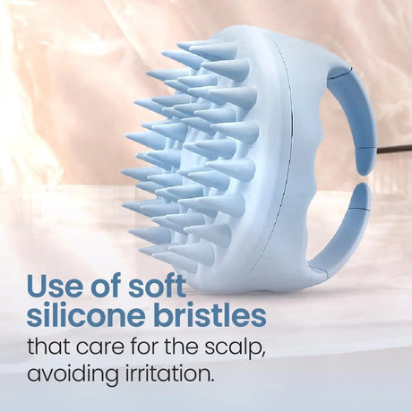 Hair Scalp Massager Shampoo Brush  Scalp Exfoliator for Dandruff Removal for Hair Growth Wet Dry Scalp Exfoliator Brush