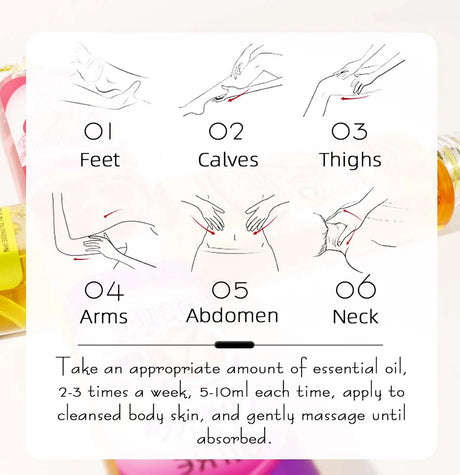 AILKE Whitening Body Oil, Moisturizing, Nourishing, Glowing, Brighten, Smooth Skin, Reduce Dark Spots, For All Skin Types, 300ml